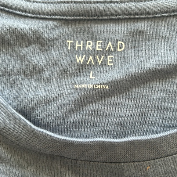 Thread Wave Men’s Blue Short sleeve T-Shirt Size Large. NWT. - Picture 4 of 7
